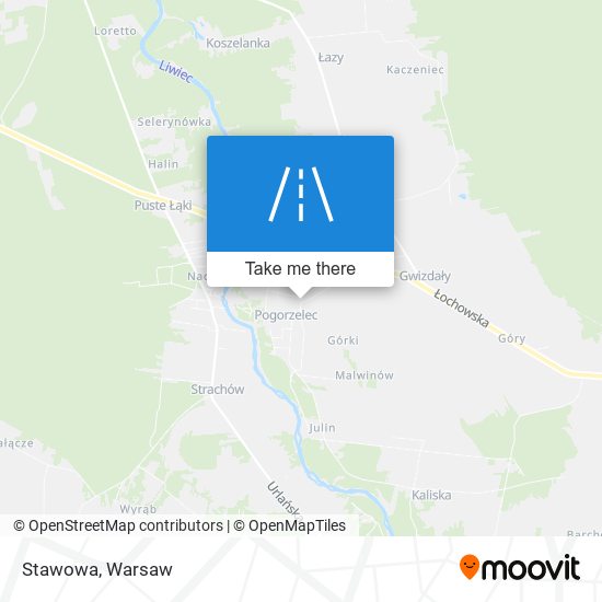 Stawowa map