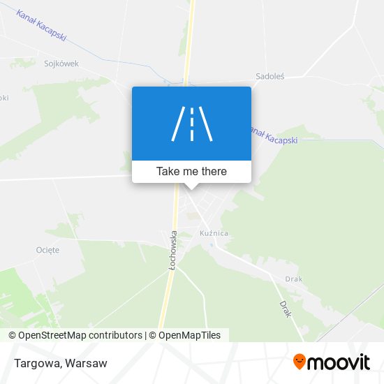 Targowa map