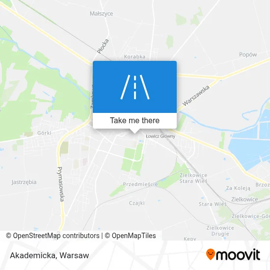 Akademicka map