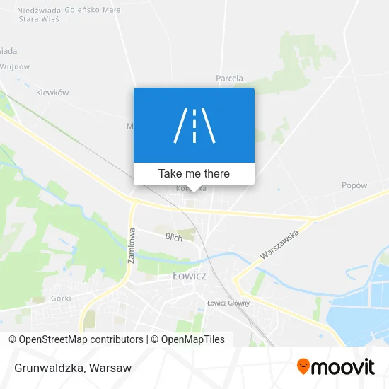 Карта Grunwaldzka