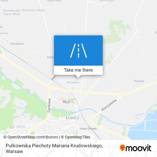 Pułkownika Piechoty Mariana Krudowskiego map