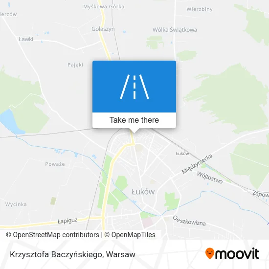 Карта Krzysztofa Baczyńskiego