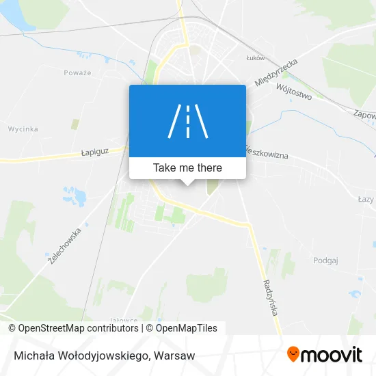 Карта Michała Wołodyjowskiego