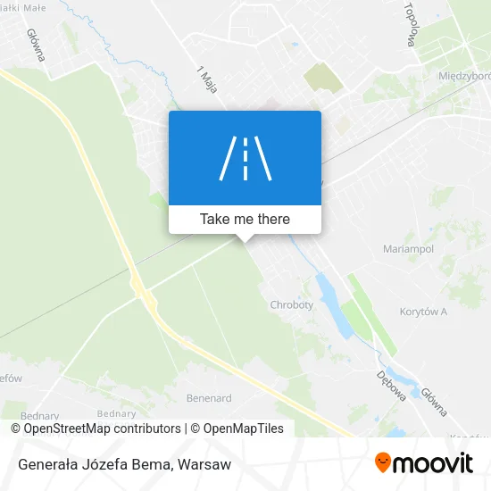 Карта Generała Józefa Bema