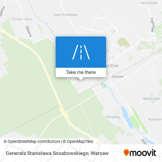 Generała Stanisława Sosabowskiego map