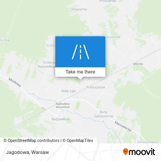 Карта Jagodowa
