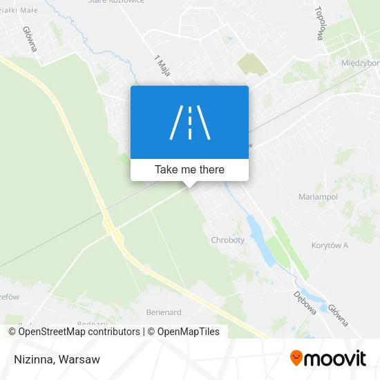 Карта Nizinna