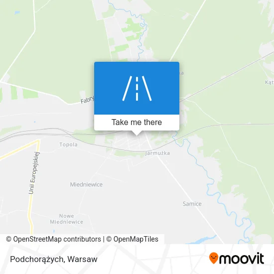 Карта Podchorążych