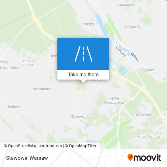 Stawowa map