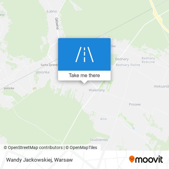 Wandy Jackowskiej map