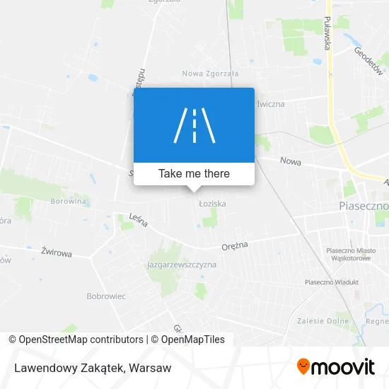 Карта Lawendowy Zakątek