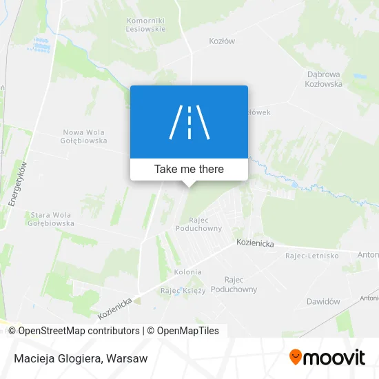 Карта Macieja Glogiera