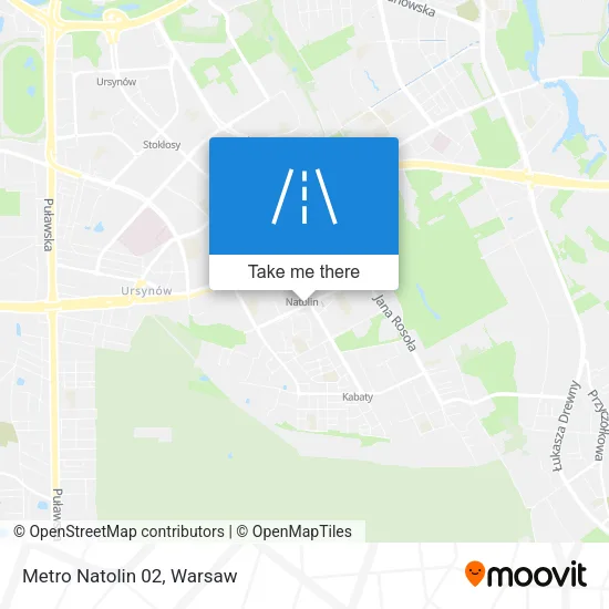 Карта Metro Natolin 02
