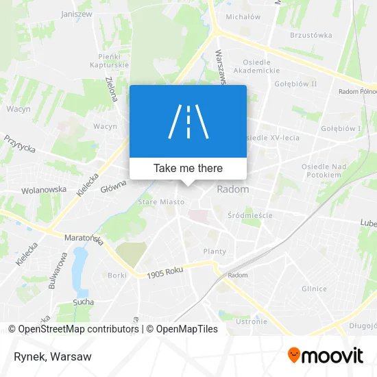 Rynek map