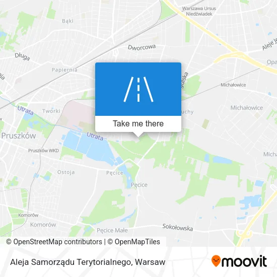 Карта Aleja Samorządu Terytorialnego