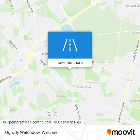 Карта Ogrody Walendów