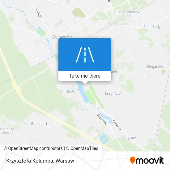 Карта Krzysztofa Kolumba