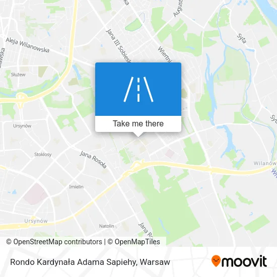Карта Rondo Kardynała Adama Sapiehy