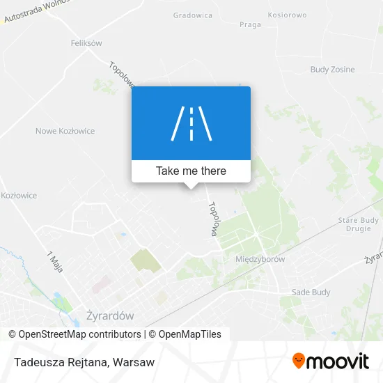 Карта Tadeusza Rejtana