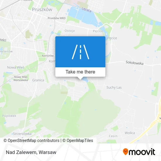 Карта Nad Zalewem