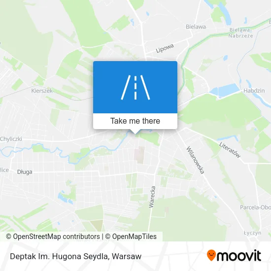 Карта Deptak Im. Hugona Seydla