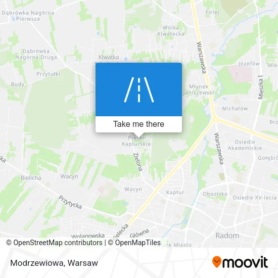 Карта Modrzewiowa