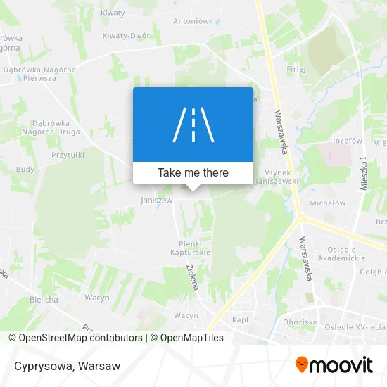 Карта Cyprysowa