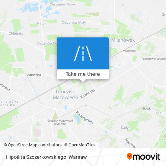 Hipoilita Szczerkowskiego map