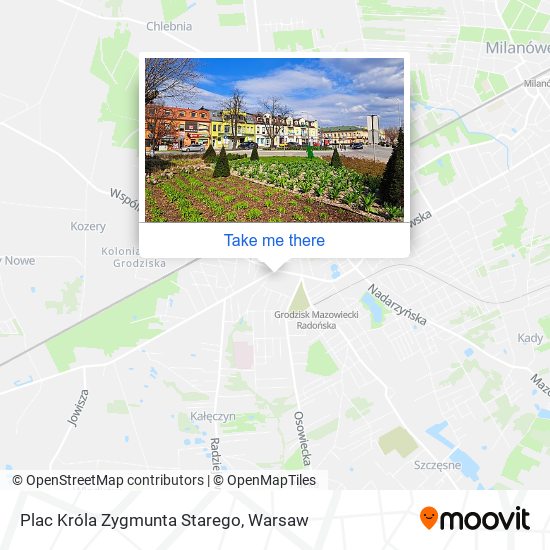 Plac Króla Zygmunta Starego map