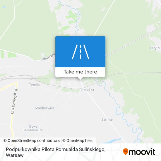 Карта Podpułkownika Pilota Romualda Sulińskiego