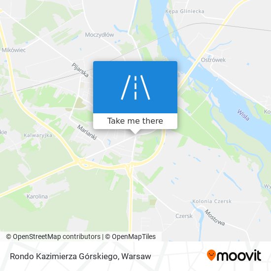 Rondo Kazimierza Górskiego map