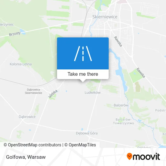 Golfowa map