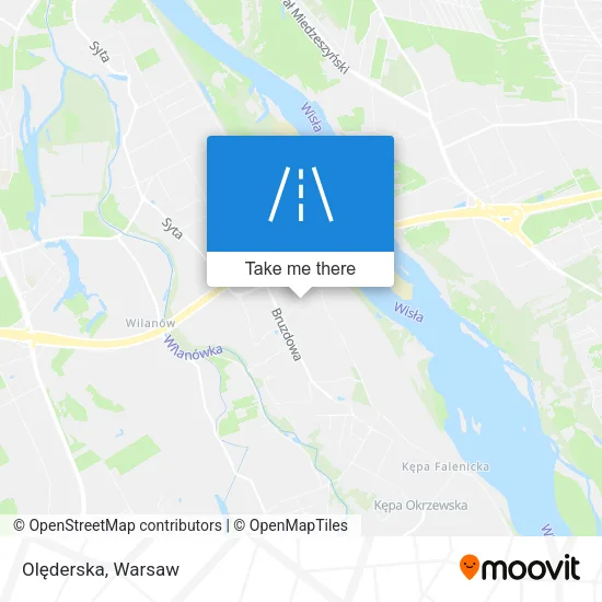 Карта Olęderska