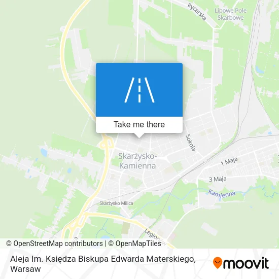 Карта Aleja Im. Księdza Biskupa Edwarda Materskiego