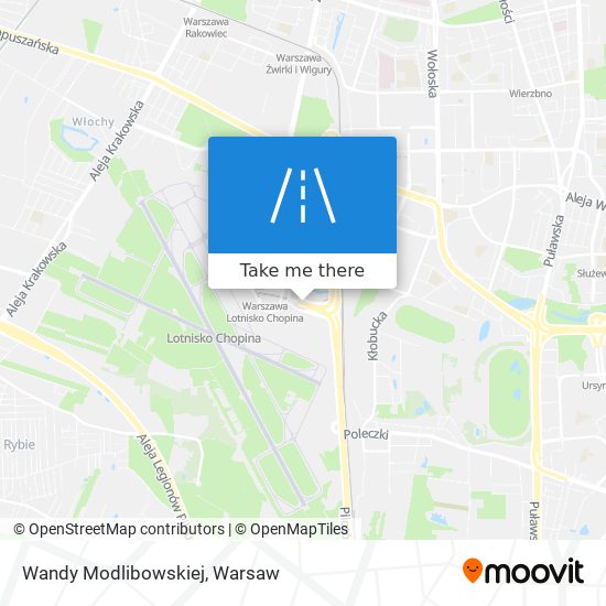 Wandy Modlibowskiej map