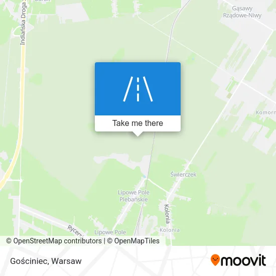 Карта Gościniec