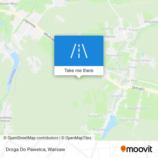 Карта Droga Do Pawelca