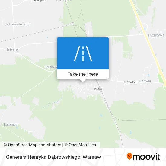 Карта Generała Henryka Dąbrowskiego