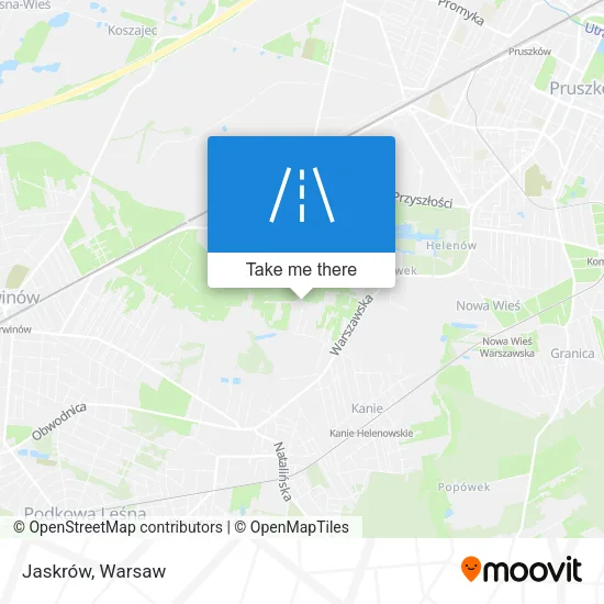 Карта Jaskrów
