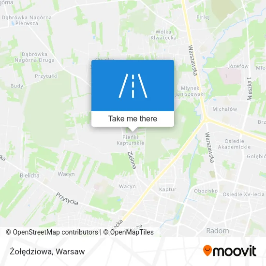 Карта Żołędziowa