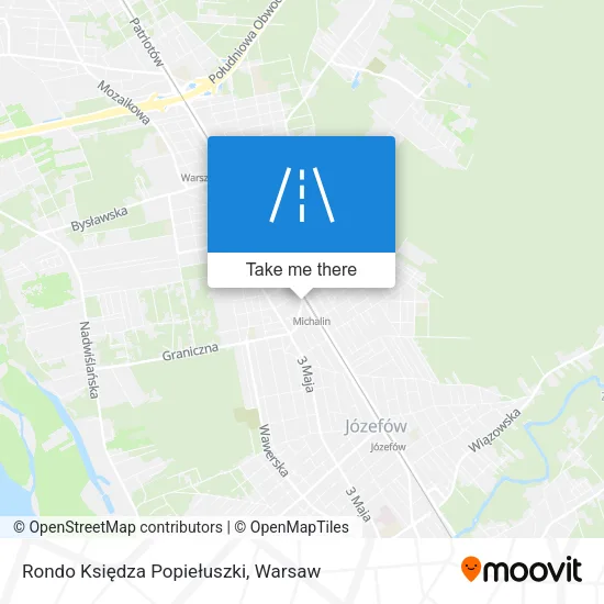 Карта Rondo Księdza Popiełuszki