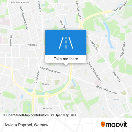 Карта Kwiatu Paproci