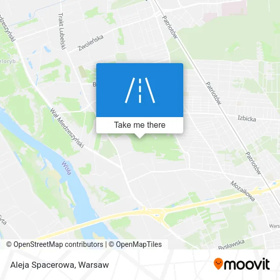 Карта Aleja Spacerowa