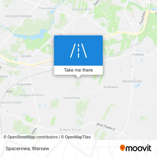 Карта Spacerowa