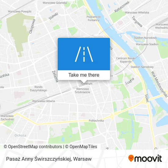 Карта Pasaż Anny Świrszczyńskiej