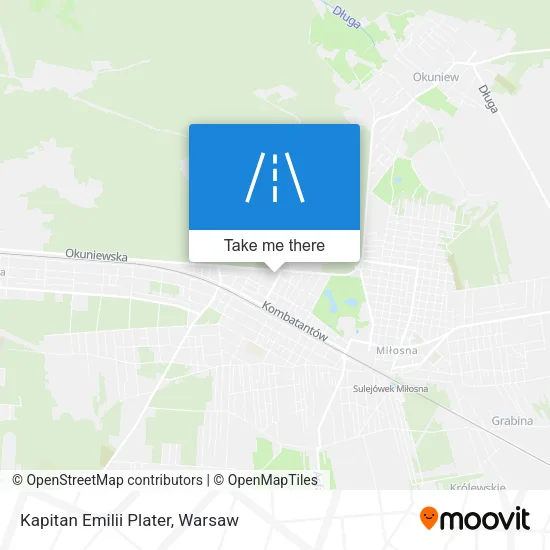 Карта Kapitan Emilii Plater
