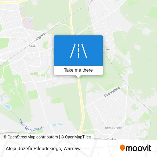 Карта Aleja Józefa Piłsudskiego