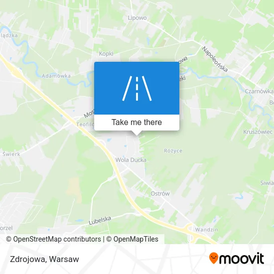 Карта Zdrojowa
