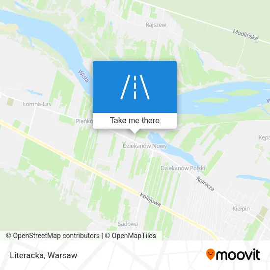 Карта Literacka