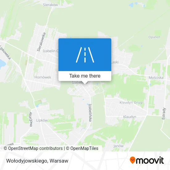 Карта Wołodyjowskiego